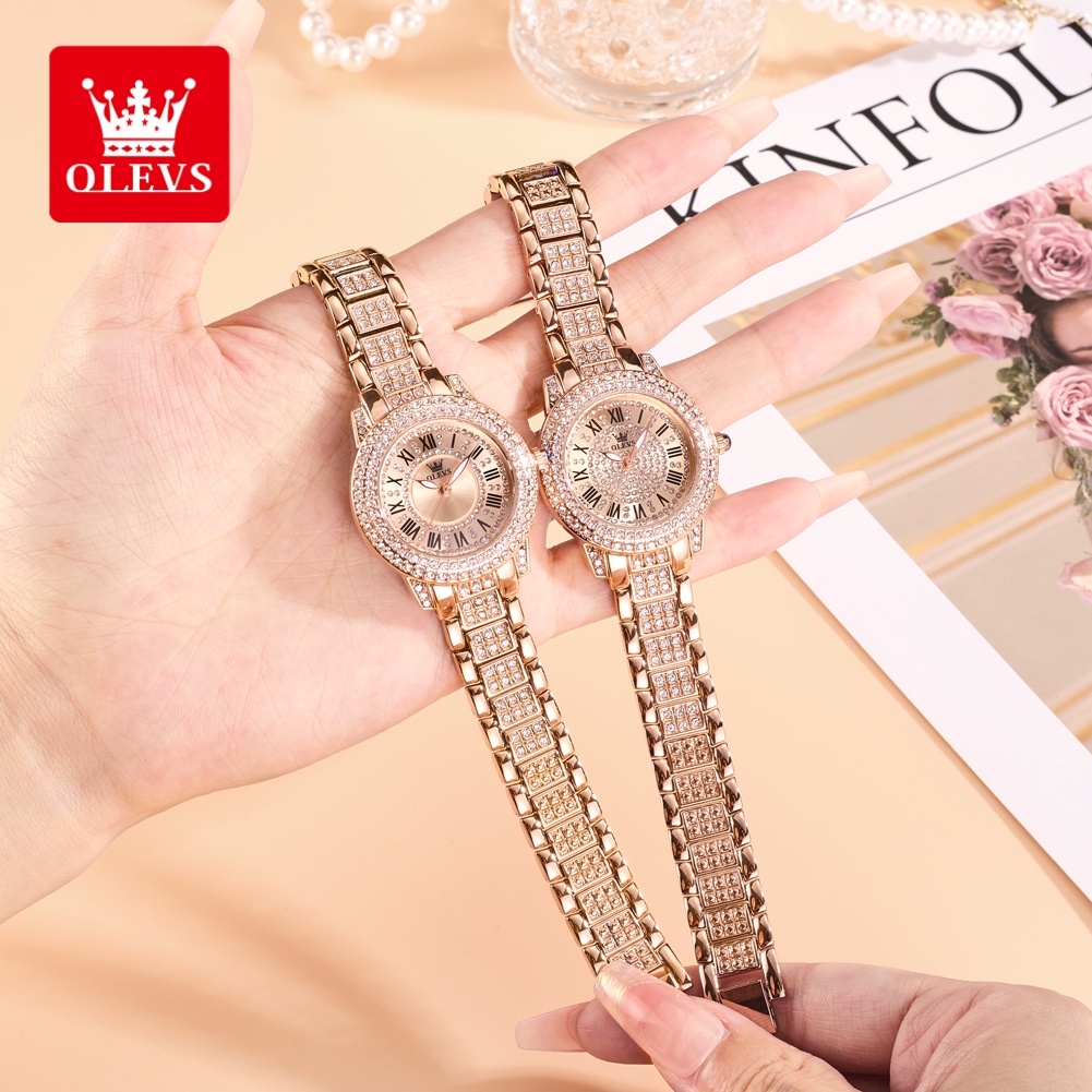 Luxury Watch Dial - Zegarki damskie OLEVS Luxury Fashion z