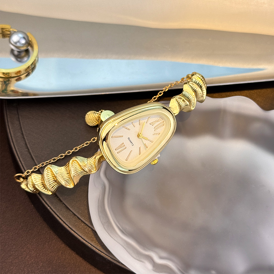 Luxury Watch Collection - Elegancki damski zegarek kwarcowy w kształcie
