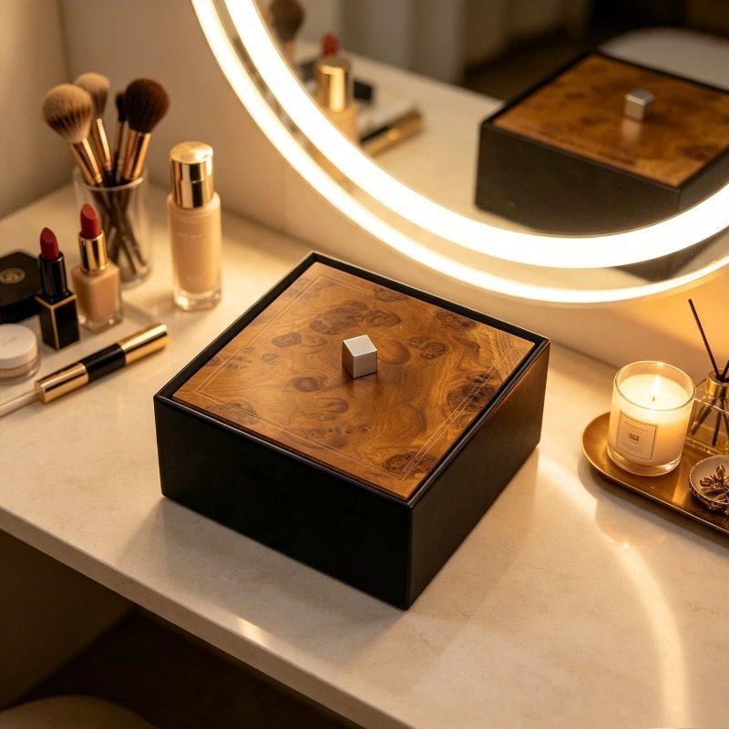 Luxury Watch Square - Luksusowe włoskie organizery na zegarki, pudełko