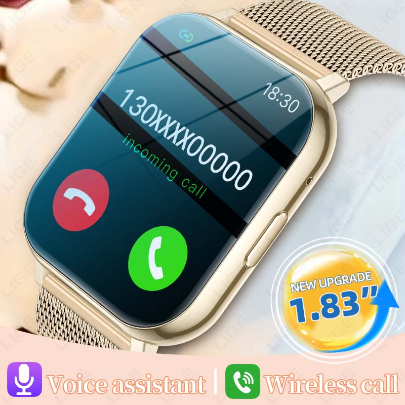 Luxury Watch Hd - Smartwatch LIGE 2026 z systemem Android,