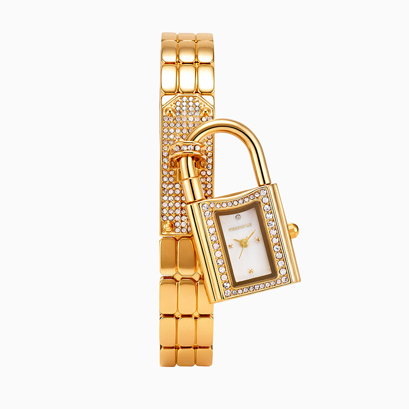 Luxury Watch Square - Bransoletka z wklęsłym zapięciem, pasek do