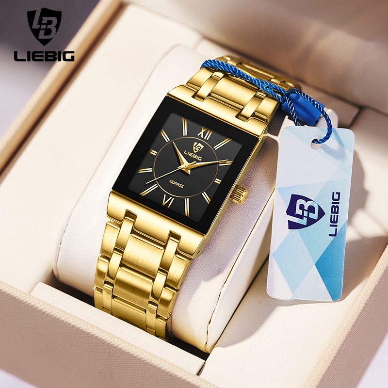 Luxury Watch Wallpaper - LiEBIG luksusowe złote zegarki kwarcowe dla