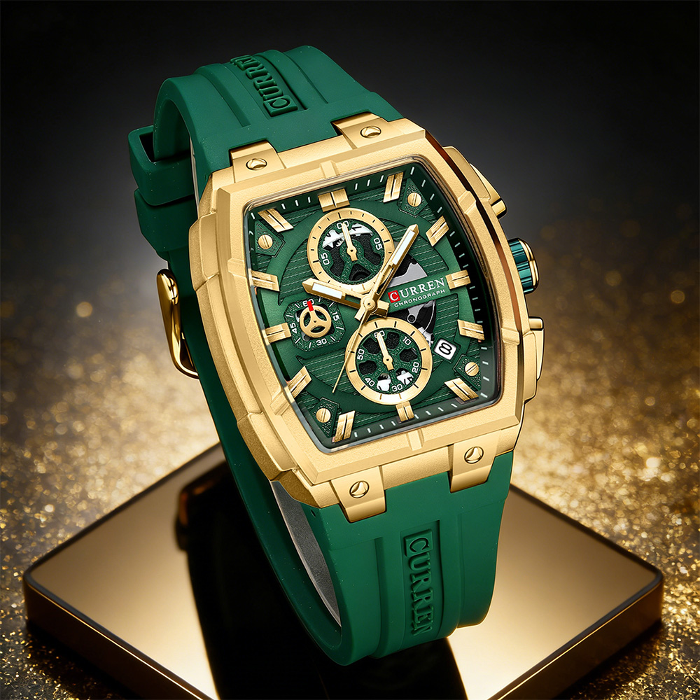 Luxury Watch Collection - CURREN Luksusowy Zegarek Męski Vintage Sportowy