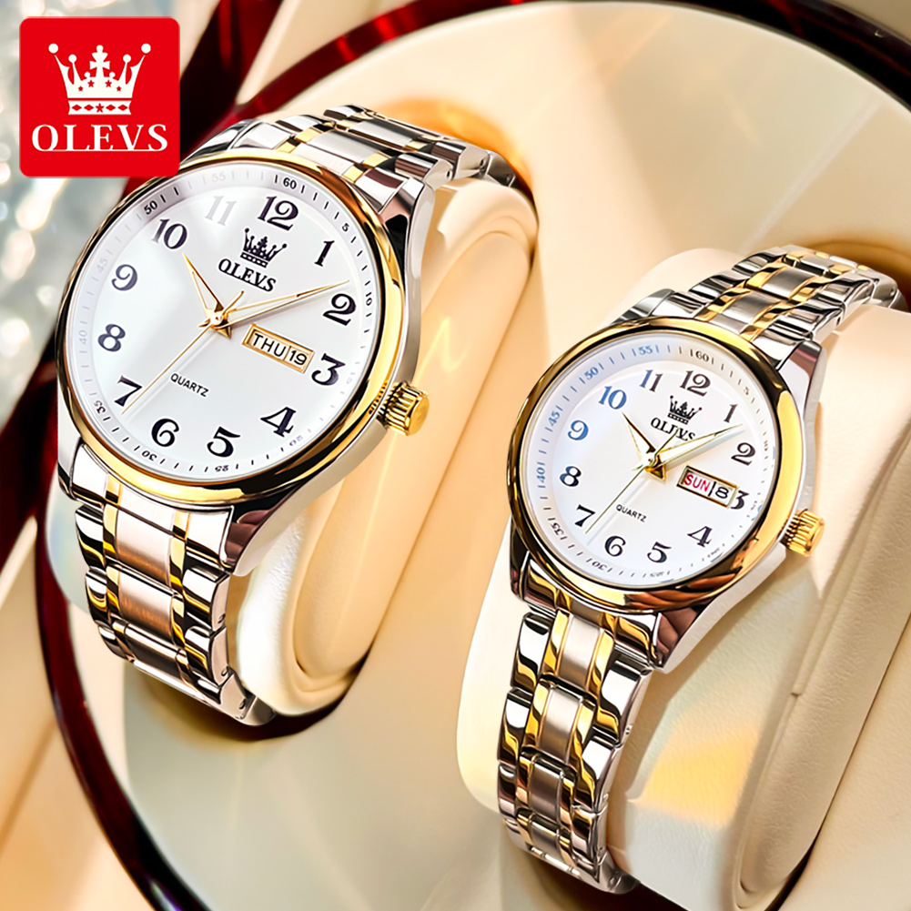 Luxury Watch Wallpaper - OLEVS nowy modny zegarek dla par