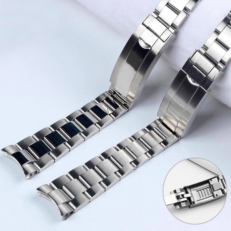 Luxury Watch Rolex - 20mm Metalowa Bransoleta do Oyster Pasek