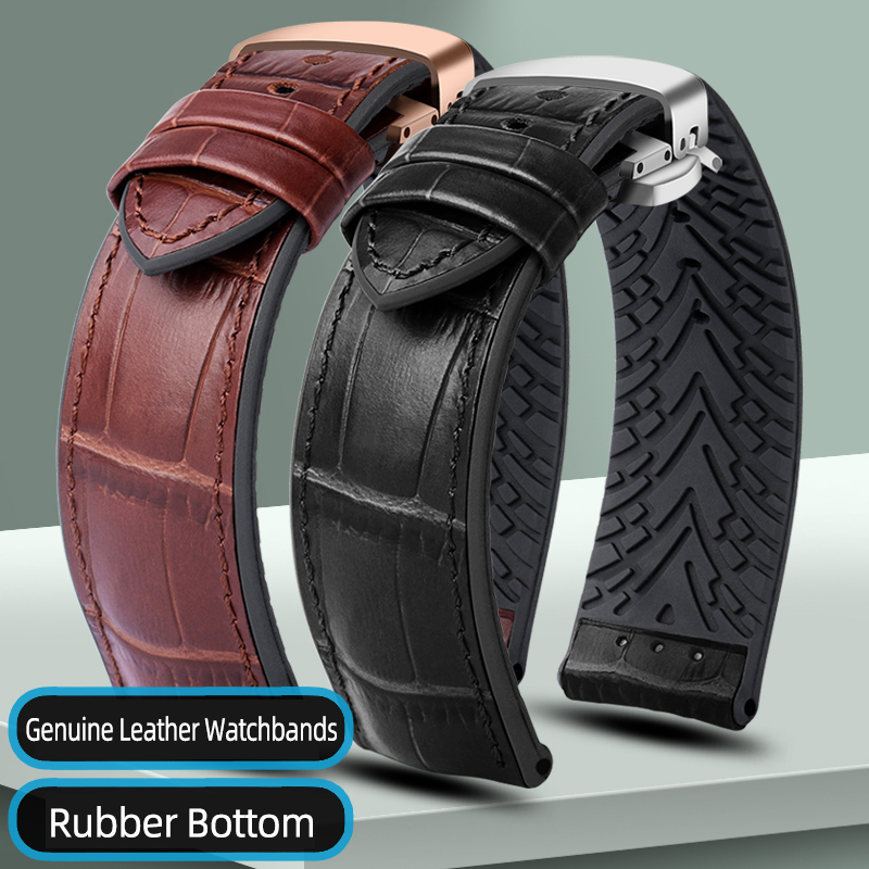 Luxury Watch Rolex - Paski do zegarków z naturalnej skóry