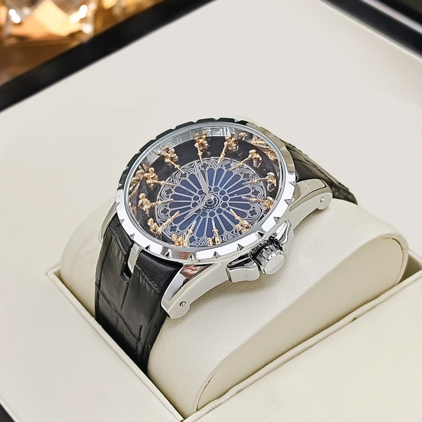Zodiac Luxury Watch - Luksusowy i elegancki zegarek męski z
