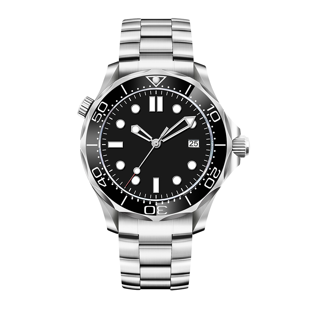 Luxury Watch Dial - Własne logo nh35 zegarek 41mm szafirowa