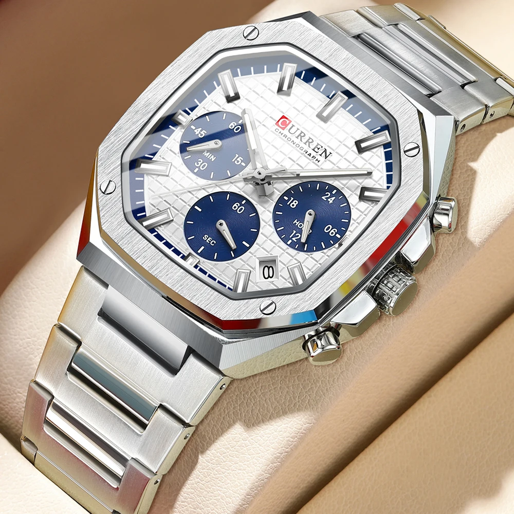Luxury Watch Apple - CURREN mężczyźni oglądają luksusowe sportowe zegarki