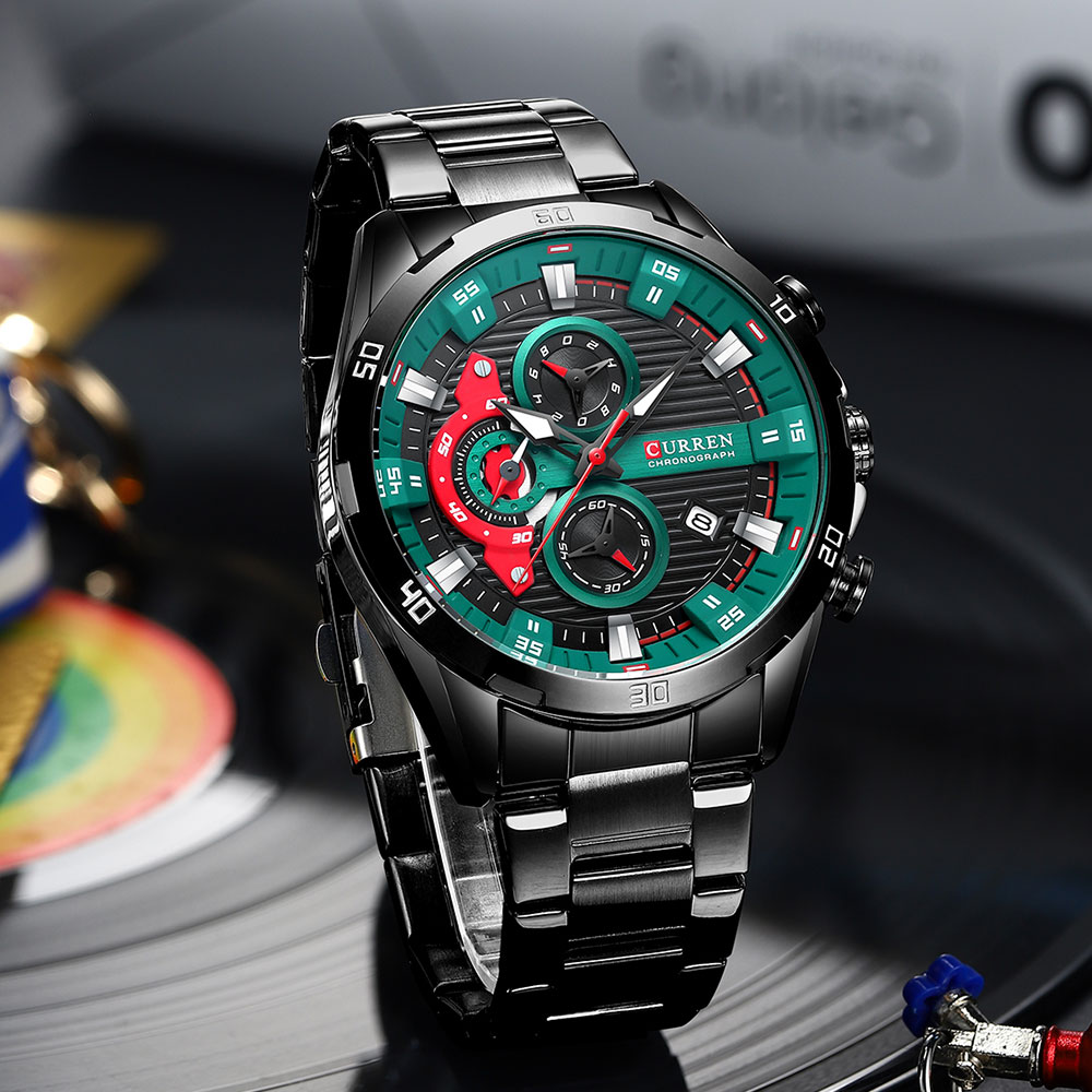 Zegarki dla mężczyzn CURREN Ma – Luxury Watch Apple recenzja i cena