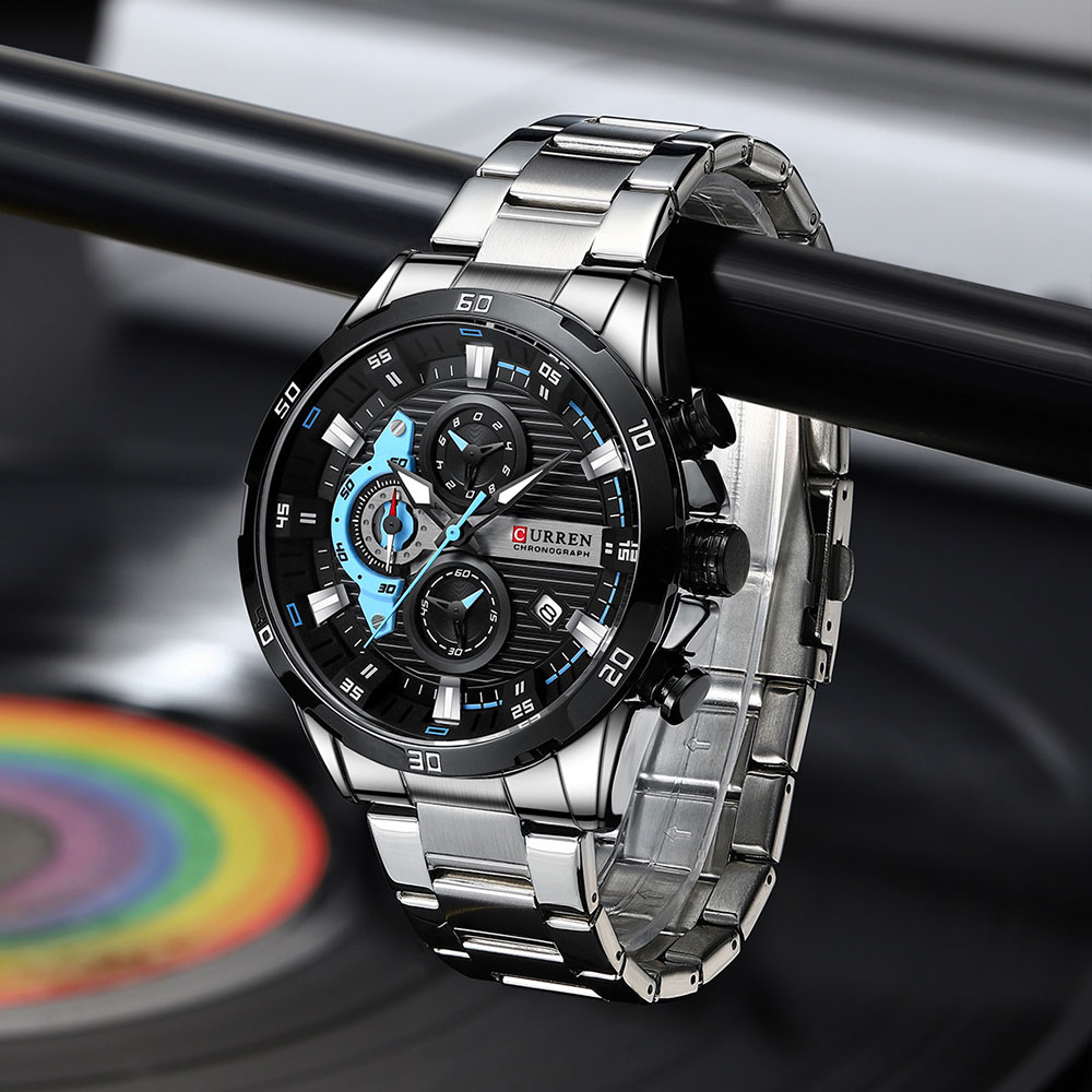 Zegarki dla mężczyzn CURREN Ma – Luxury Watch Apple recenzja i cena