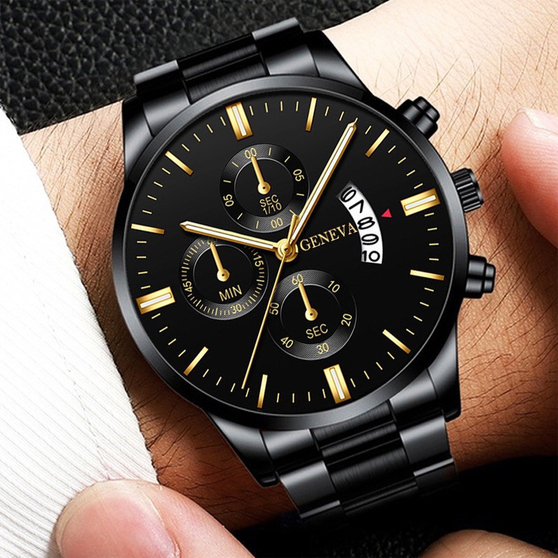 Luksusowy męski zegarek kwarco – Luxury Watch Wallpaper recenzja i cena