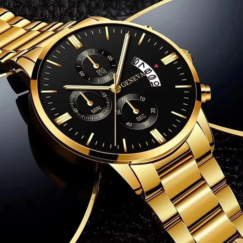 Luksusowy męski zegarek kwarco – Luxury Watch Wallpaper recenzja i cena