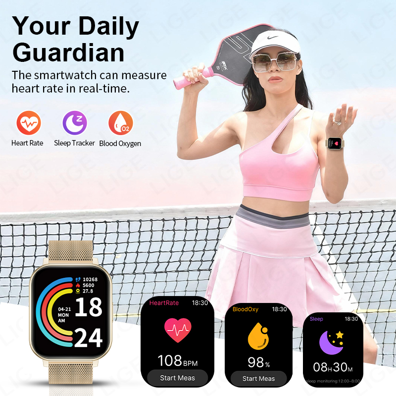 Smartwatch LIGE 2026 z systeme – Luxury Watch Hd recenzja i cena