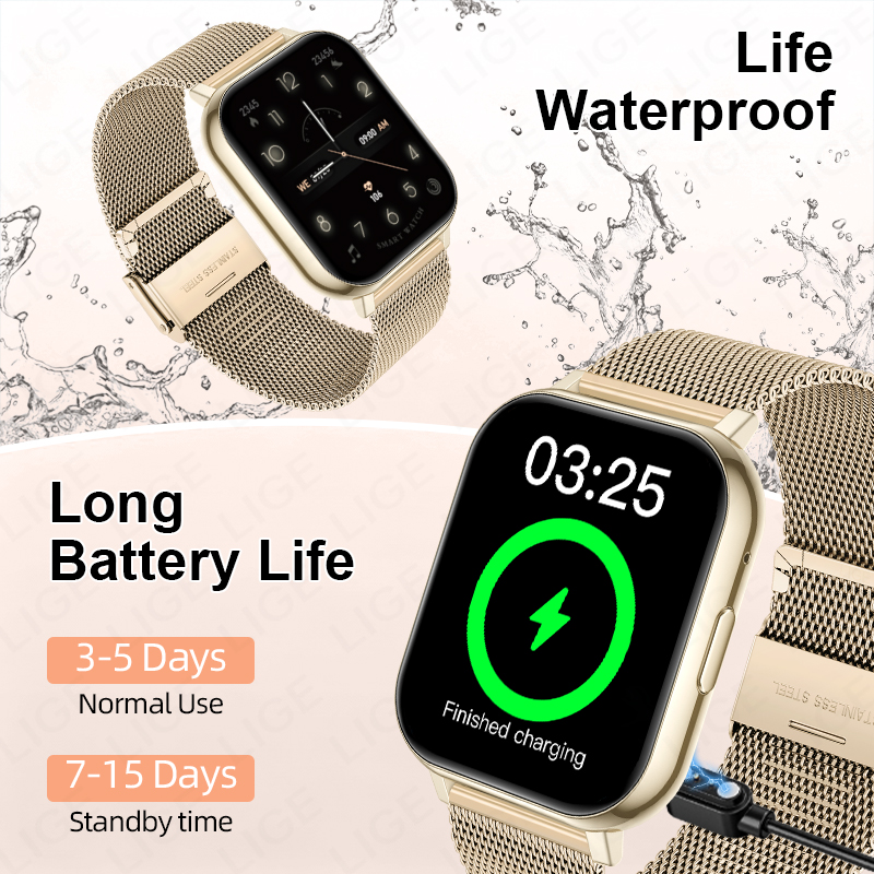 Smartwatch LIGE 2026 z systeme – Luxury Watch Hd recenzja i cena