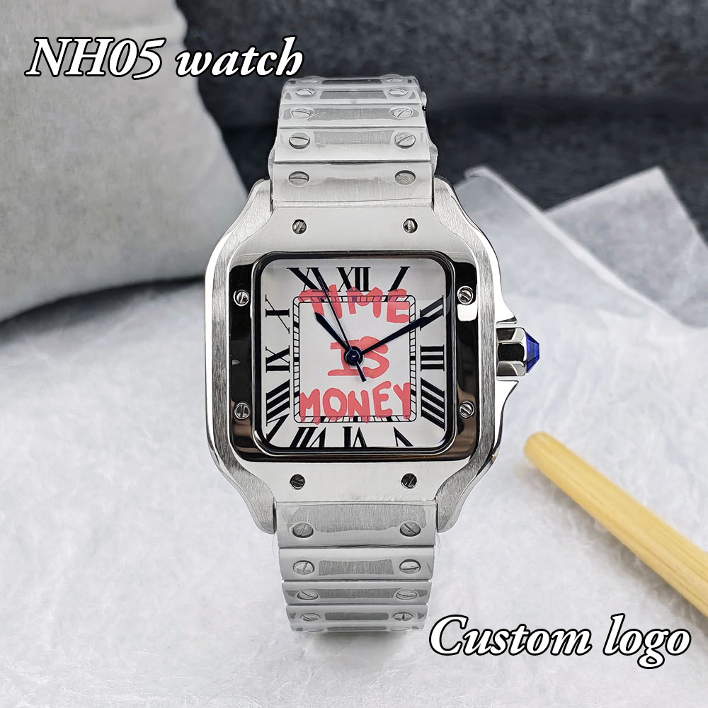 Nowy zegarek kwadratowy NH05,  – Luxury Watch Square recenzja i cena
