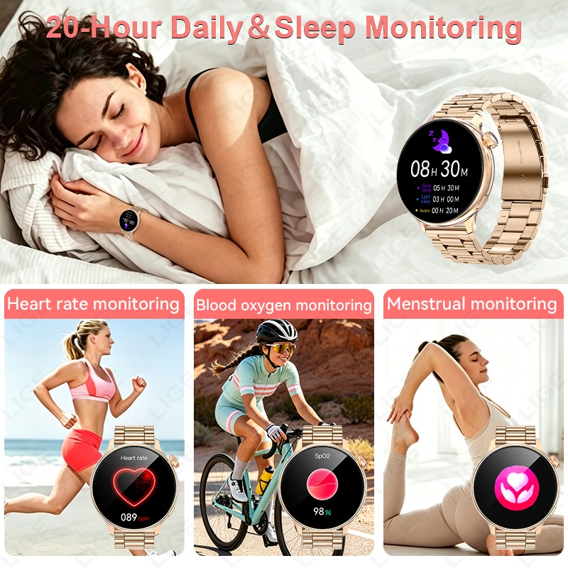 LIGE Luksusowy Smartwatch Dams – Luxury Watch Hd recenzja i cena