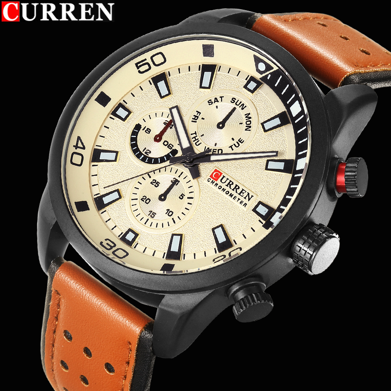 2017 CURREN stylowy zegarek mę – Luxury Watch Apple recenzja i cena