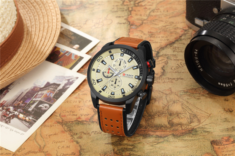 2017 CURREN stylowy zegarek mę – Luxury Watch Apple recenzja i cena