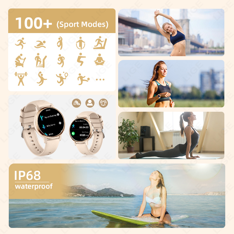 Smartwatch damski LIGE 2026, l – Luxury Watch Hd recenzja i cena