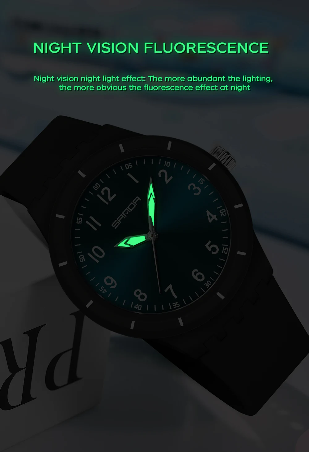 SANDA 9075 Lekki damski zegare – Luxury Watch Store recenzja i cena