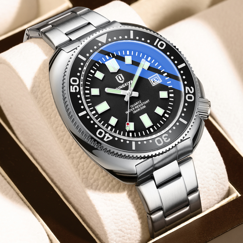 QINGXIYA męskie zegarki Top ma – Luxury Watch Hd recenzja i cena