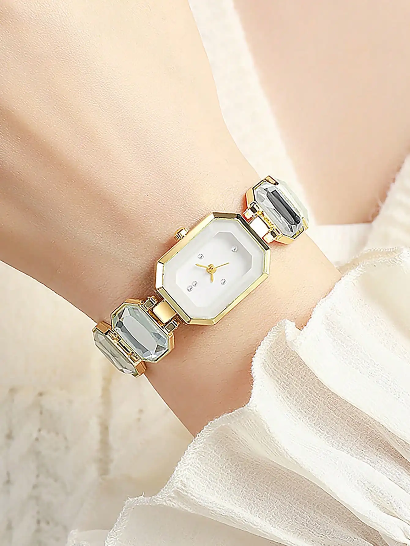 Damski Kwadratowy Zegarek Luks – Luxury Watch Square recenzja i cena
