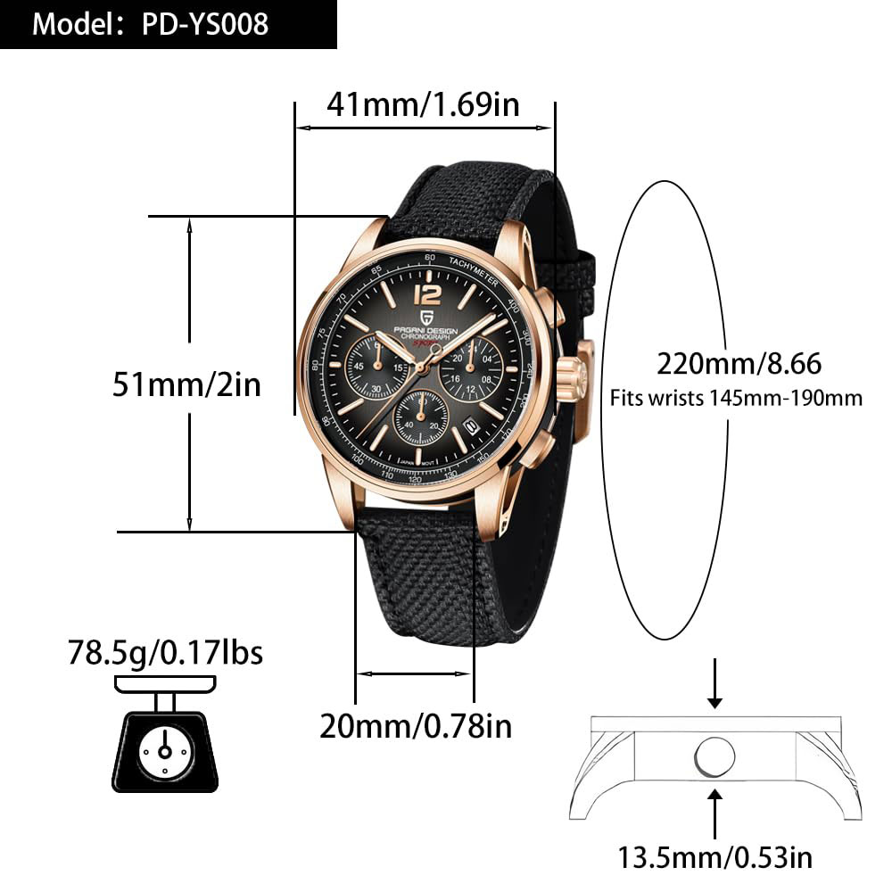 PAGANI DESIGN Nowy Męski Zegar – Luxury Watch Collection recenzja i cena