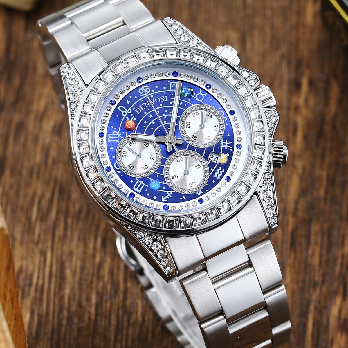 Nowy męski zegarek z imitacją  – Zodiac Luxury Watch recenzja i cena