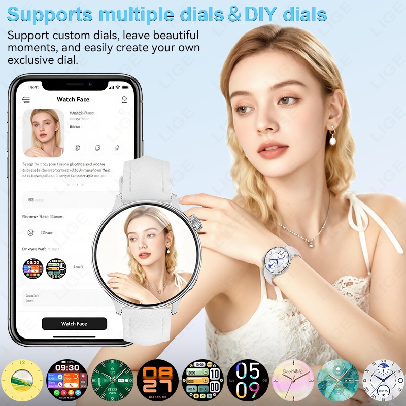 LIGE Luksusowe Smartwatche Dam – Luxury Watch Hd recenzja i cena