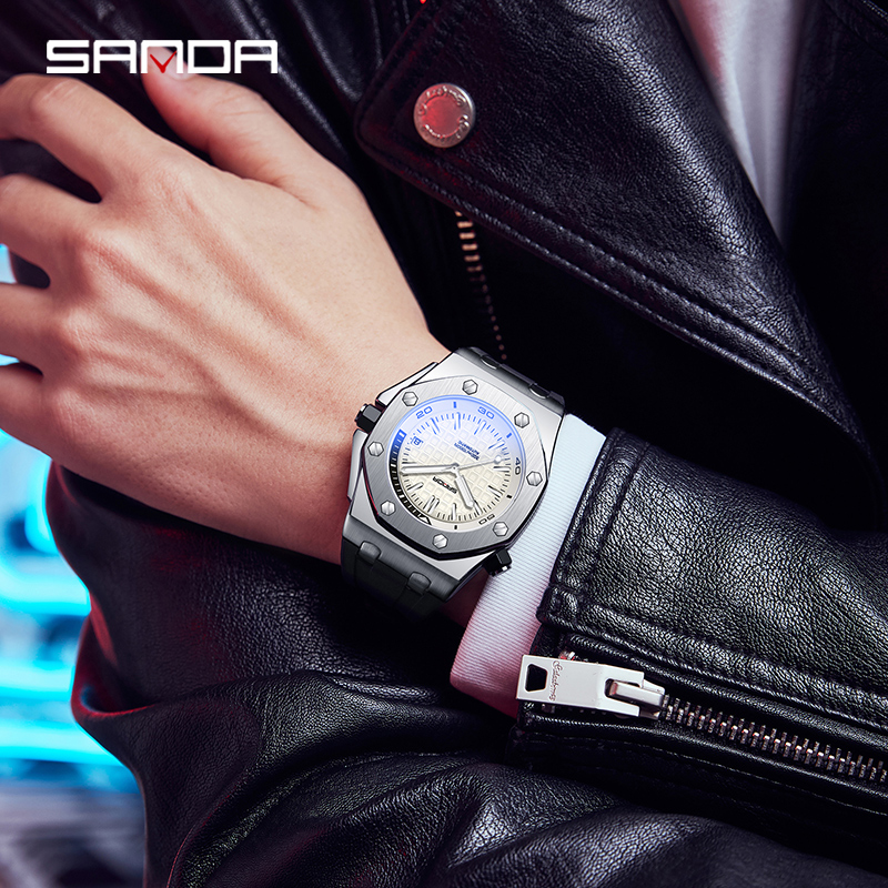 SANDA 7032 biznesowy męski zeg – Luxury Watch Store recenzja i cena