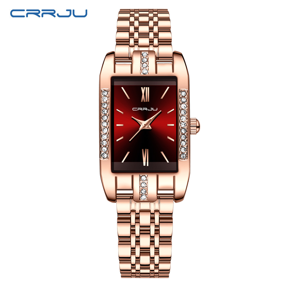 CRRJU Luksusowy Kwadratowy Zeg – Luxury Watch Square recenzja i cena