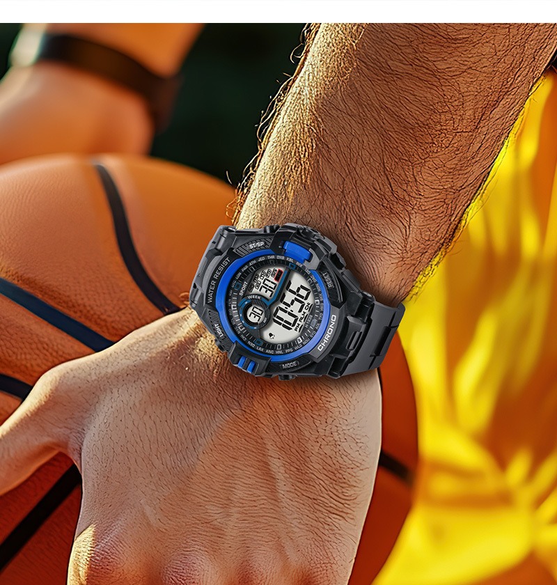 Wodoodporny zegarek sportowy,  – Luxury Watch Wallpaper recenzja i cena