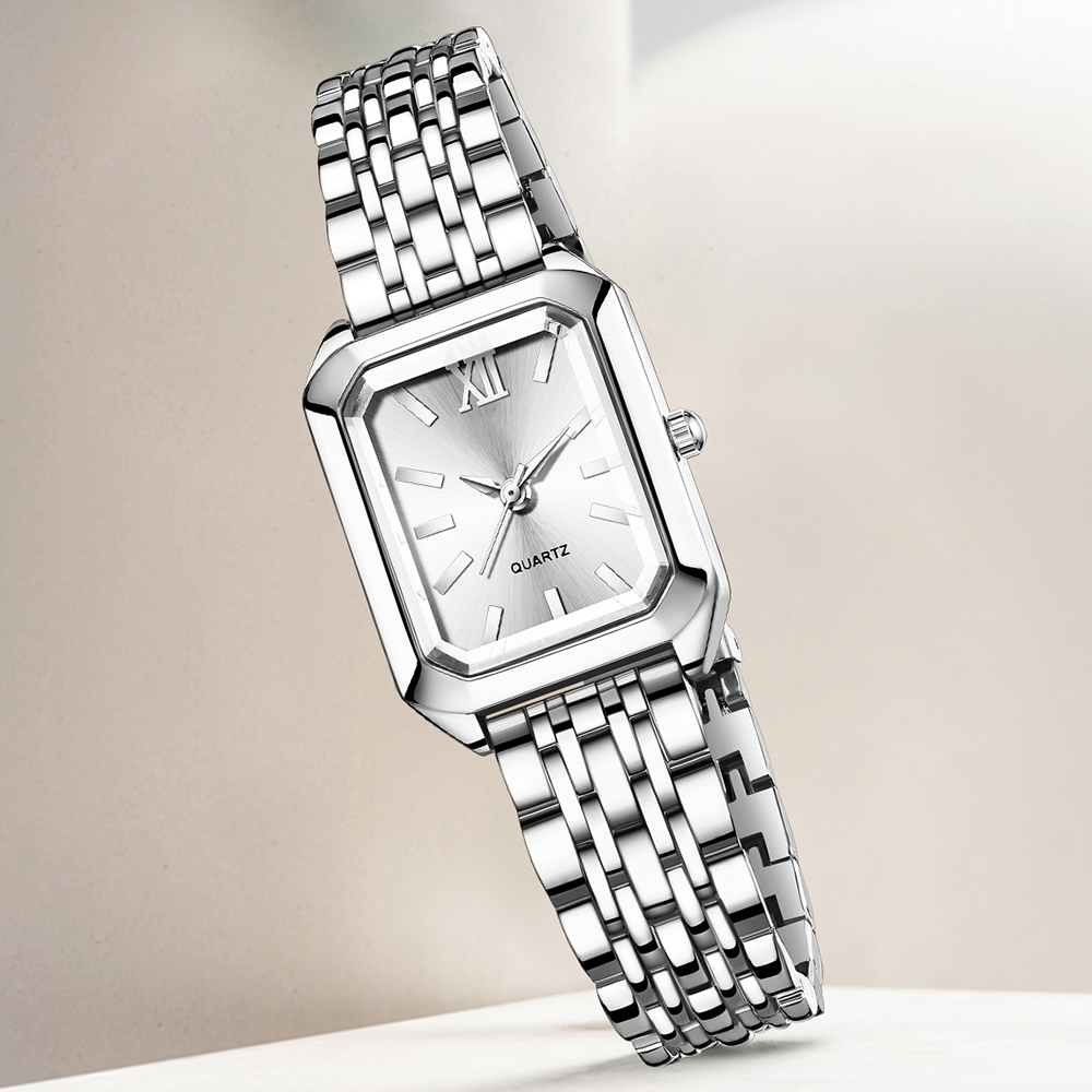 1 szt. Unisexowy zegarek biżut – Luxury Watch Square recenzja i cena