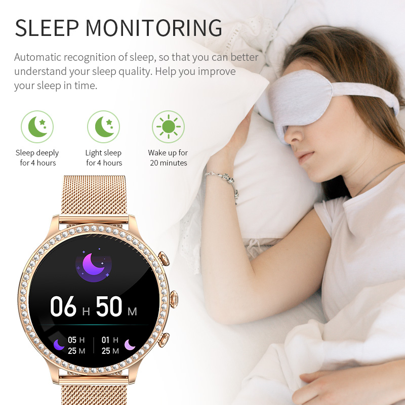 LIGE Modny Damski Zegarek z Di – Luxury Watch Hd recenzja i cena