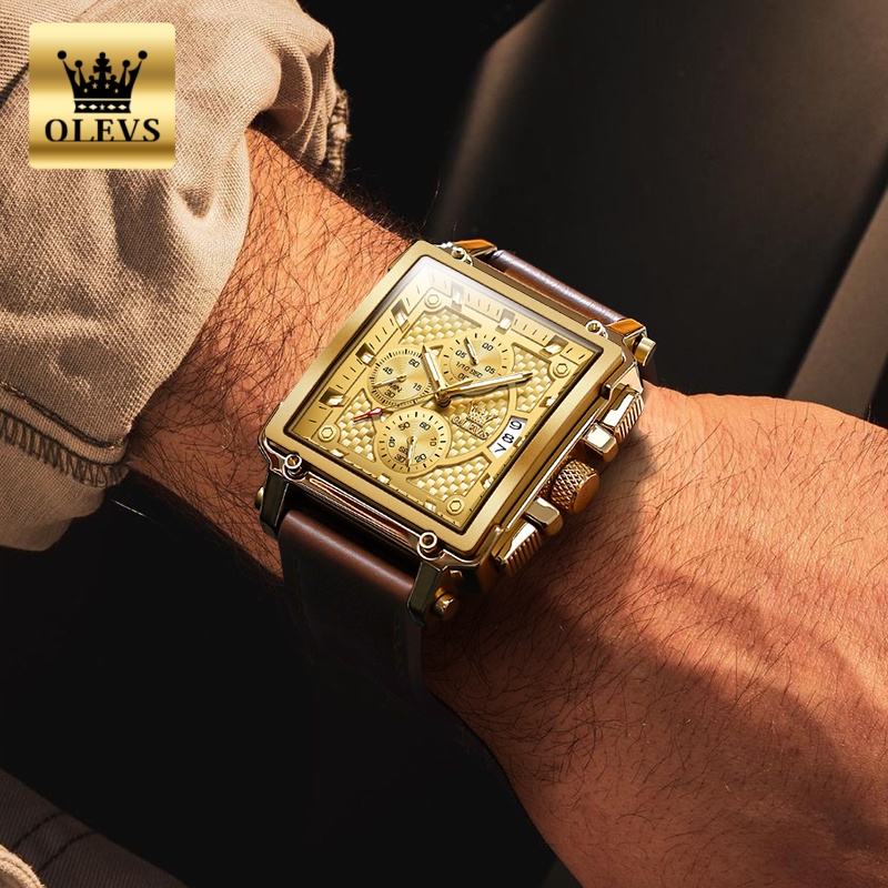 Zegarki męskie marki OLEVS, wo – Luxury Watch Dial recenzja i cena